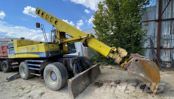  _JINÉ UDS 232 Lastik tekerli ekskavatörler