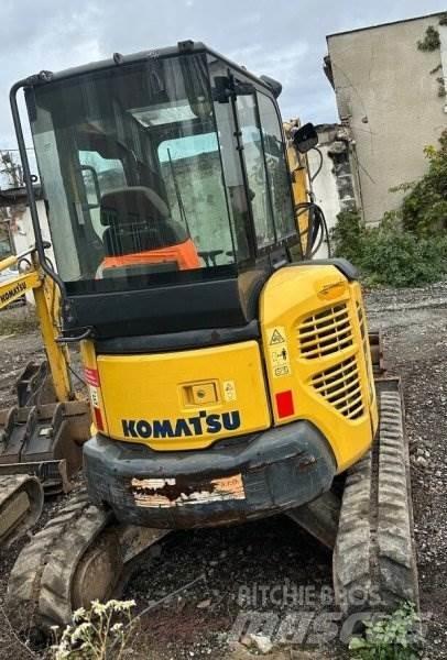 Komatsu PC 35 MR-3 Mini ekskavatörler, 7 tona dek