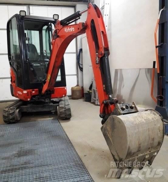 Kubota KX 019-4 Mini ekskavatörler, 7 tona dek