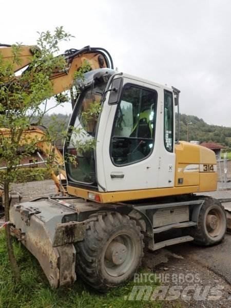 Liebherr A 314 Lastik tekerli ekskavatörler