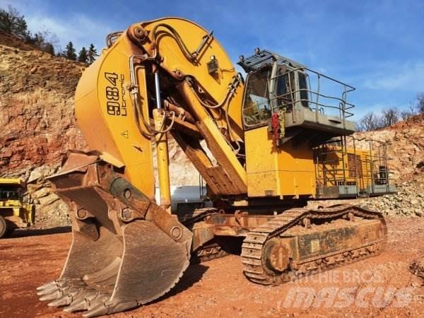 Liebherr R 984C HD Paletli ekskavatörler