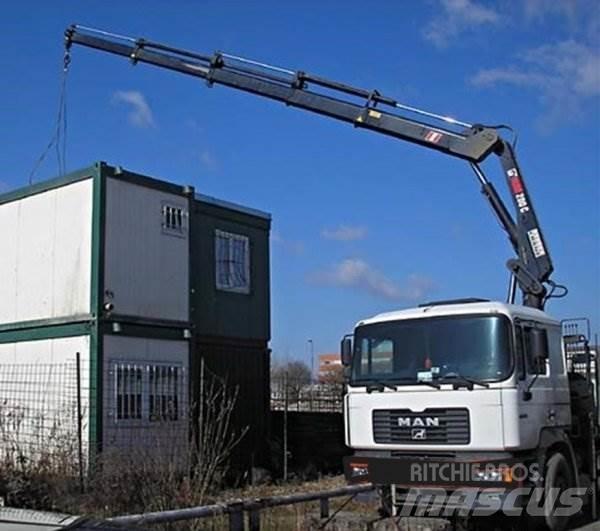MAN 26.364 +Hiab 200 C Araç üzeri vinçler