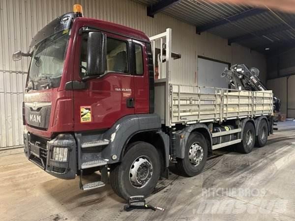 MAN TGS 35.420 Araç üzeri vinçler