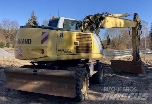 New Holland MH 5.6 Lastik tekerli ekskavatörler