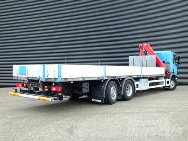 Scania P320 + Effer Araç üzeri vinçler