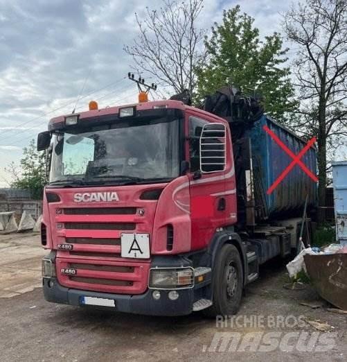 Scania R480 +MEC Araç üzeri vinçler