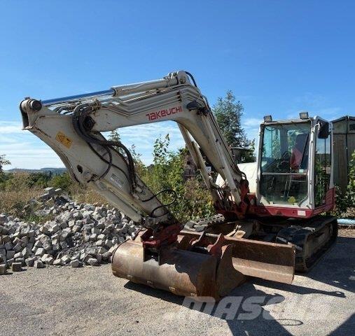 Takeuchi TB 285 Mini ekskavatörler, 7 tona dek
