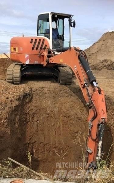 Terex 75 Mini ekskavatörler, 7 tona dek