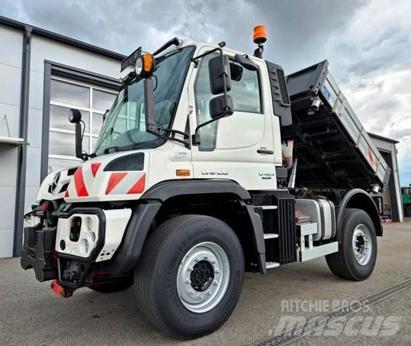 Unimog U 423 Kum ve tuz serpiciler