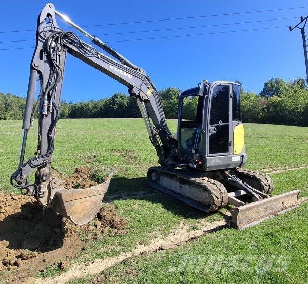 Volvo ECR 50D Mini ekskavatörler, 7 tona dek