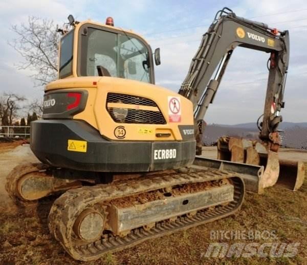 Volvo ECR 88 D Paletli ekskavatörler