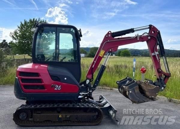Yanmar SV 26 Mini ekskavatörler, 7 tona dek
