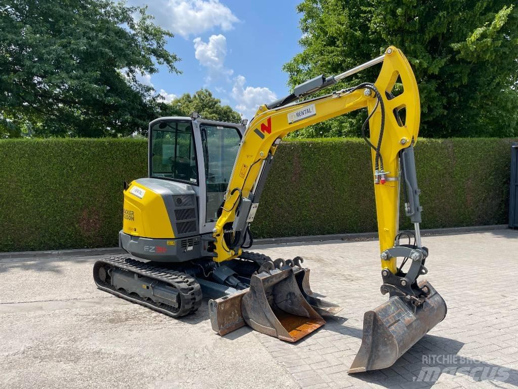 Wacker Neuson EZ 36 Mini ekskavatörler, 7 tona dek