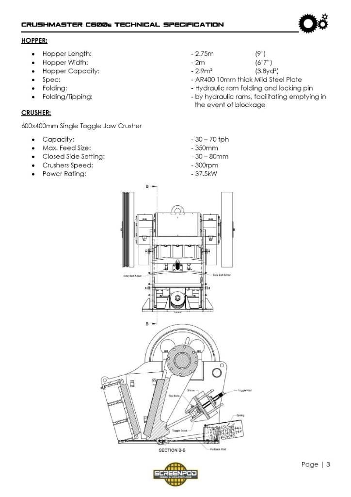 Screenpod C600 Gezer kırıcılar