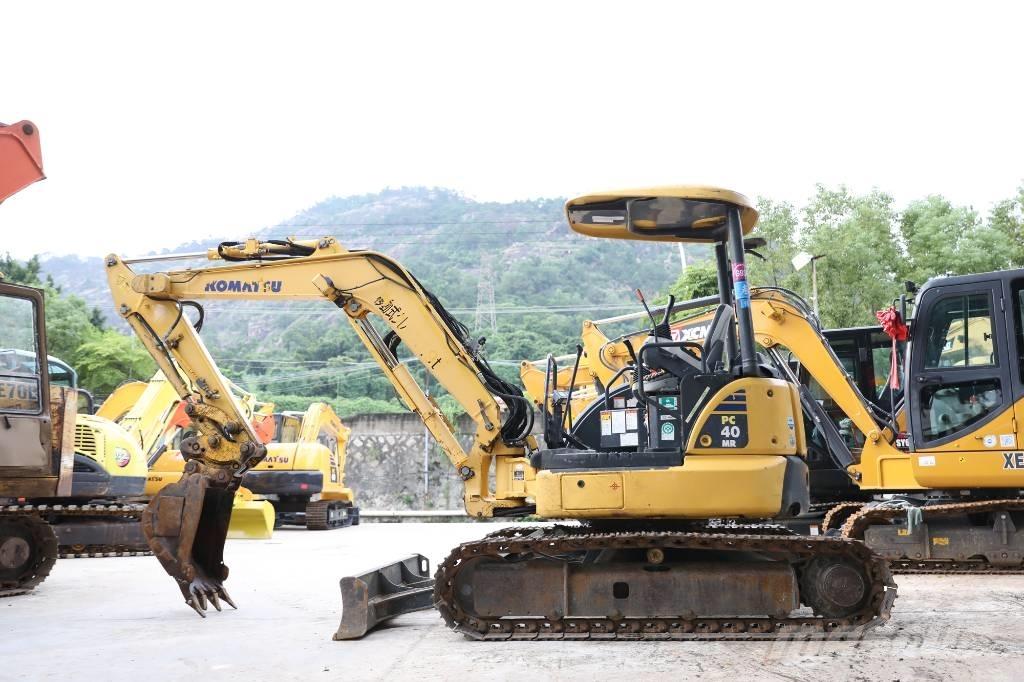 Komatsu PC 40 MR Mini ekskavatörler, 7 tona dek