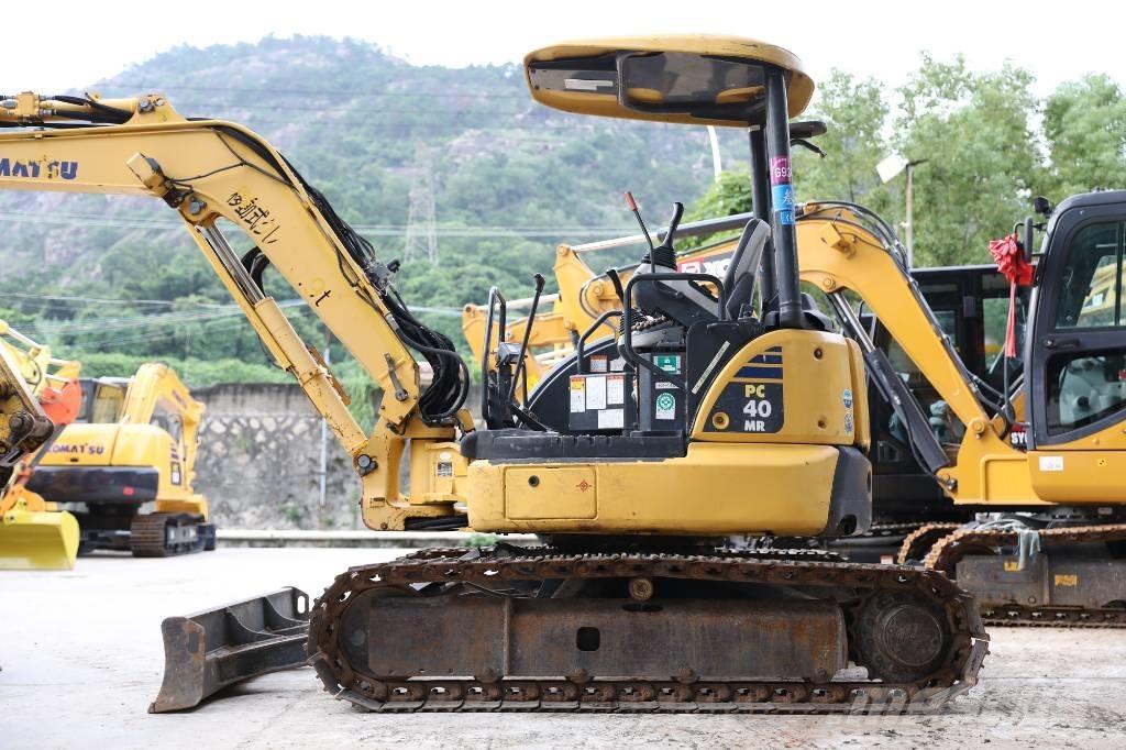 Komatsu PC 40 MR Mini ekskavatörler, 7 tona dek