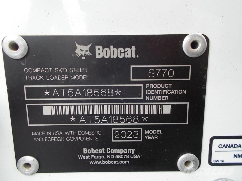 Bobcat S770 Skid steer loderler