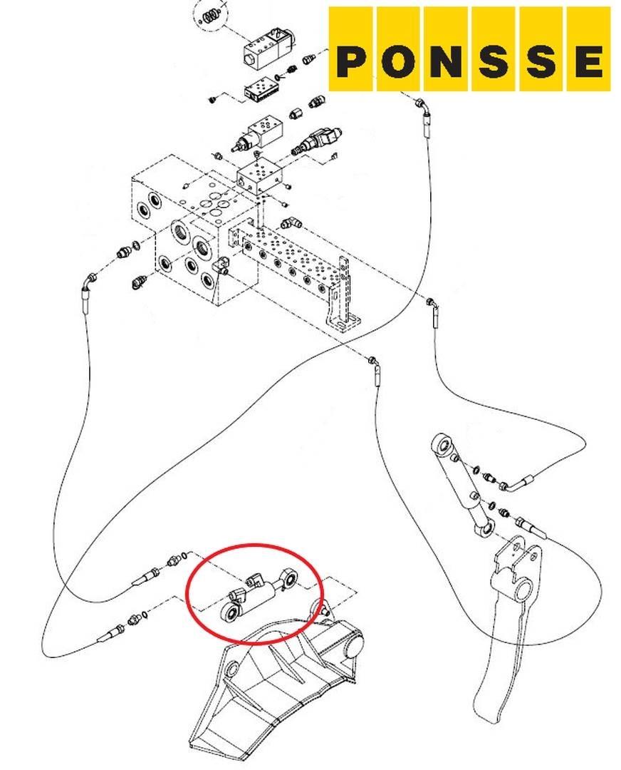 Ponsse NH40972-05 Agaç kesme robotlari