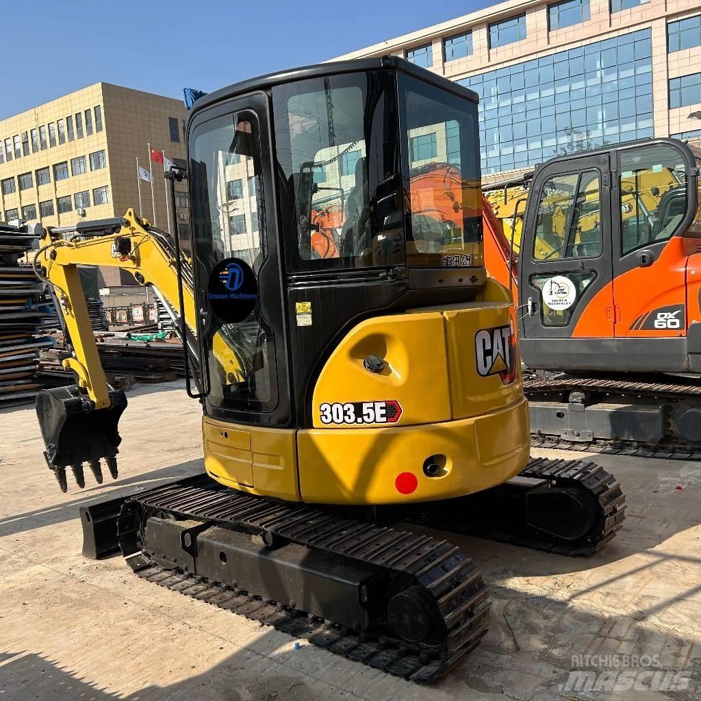 CAT 303.5 E Mini ekskavatörler, 7 tona dek