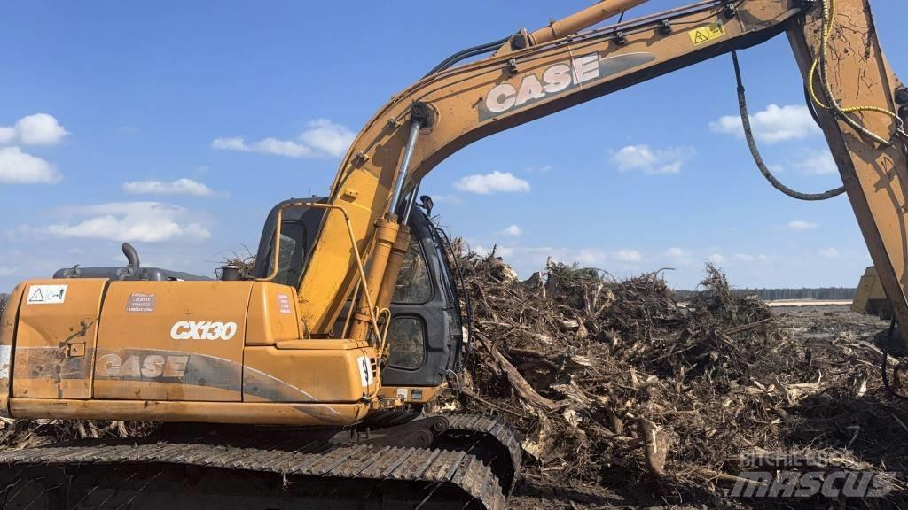 CASE CX 130 Paletli ekskavatörler