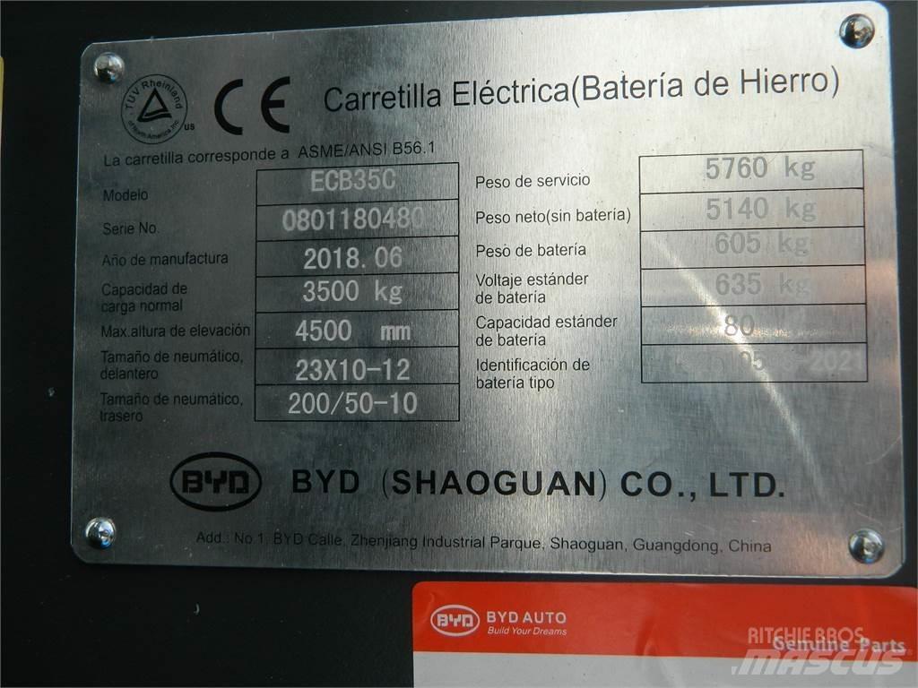  ECB35C Elektrikli forkliftler
