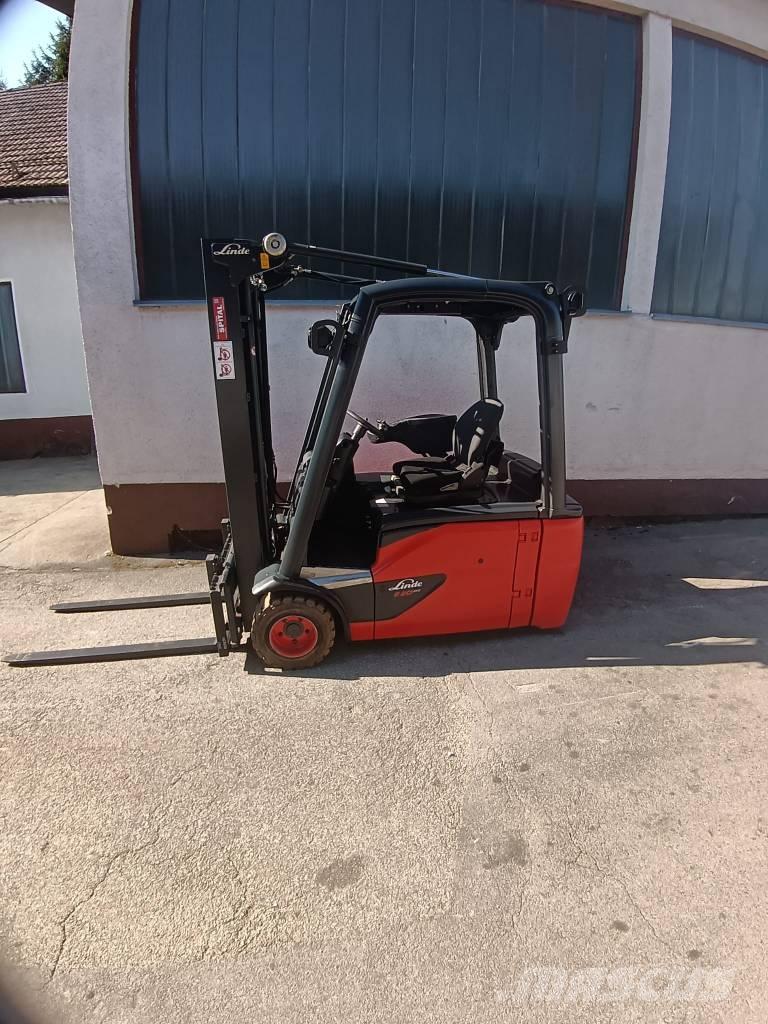 Linde E20L-02-386 Elektrikli forkliftler