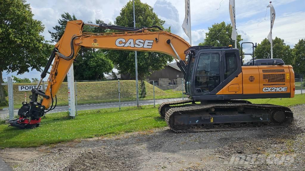CASE CX 210 E Paletli ekskavatörler