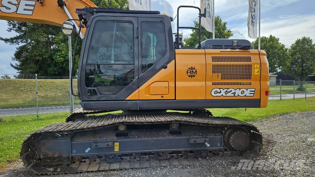 CASE CX 210 E Paletli ekskavatörler