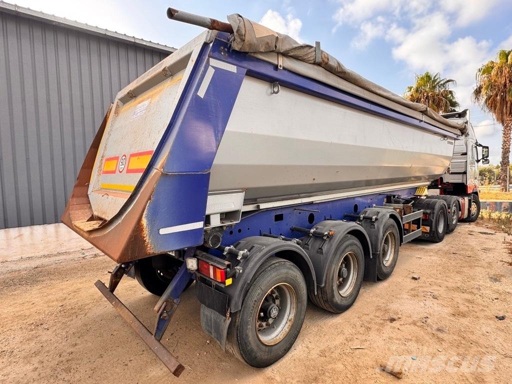 Meiller MHKS 43/3 Damperli çekiciler