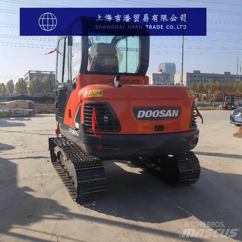 Doosan DX 60 Mini ekskavatörler, 7 tona dek