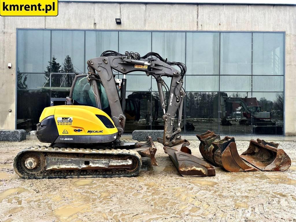 Mecalac 10 MCR Paletli ekskavatörler