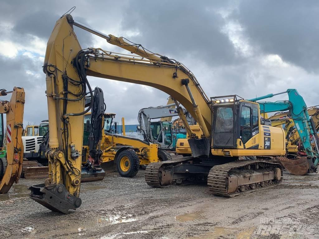 Komatsu PC 360 LC-10 Paletli ekskavatörler