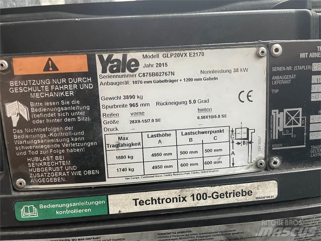 Yale GLP20VX LPG'li forkliftler