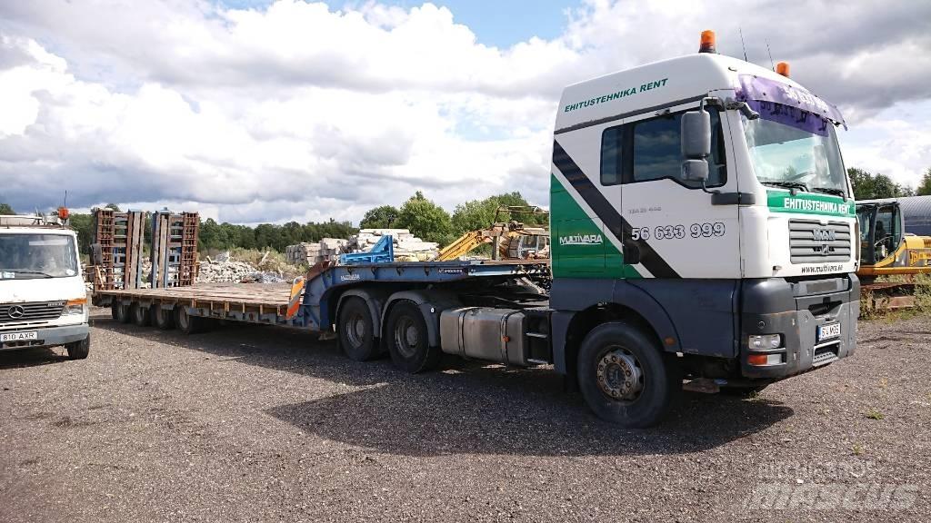 Andover SFCL63 Low loader yari çekiciler