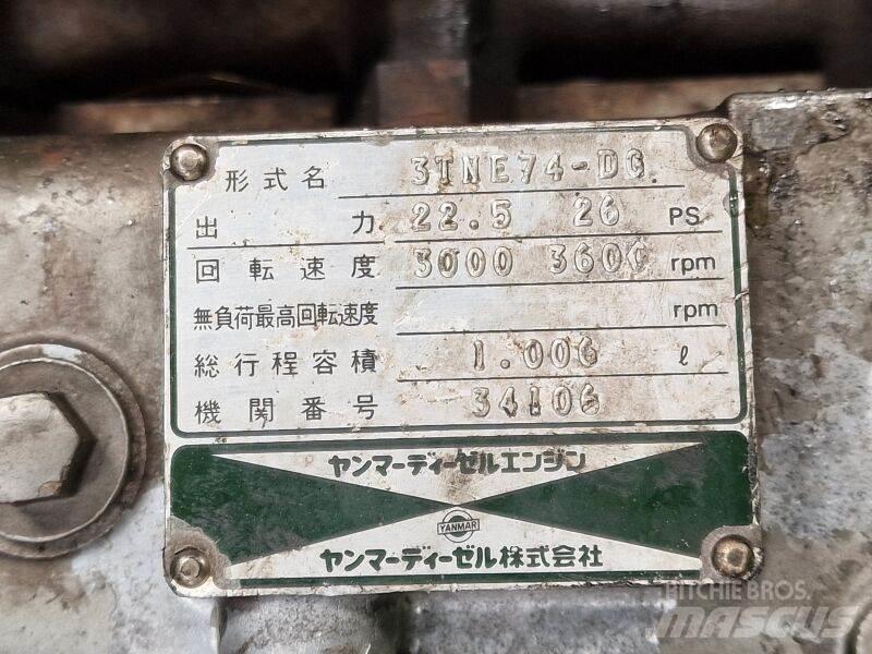 Yanmar 3TNE74-DG Motorlar