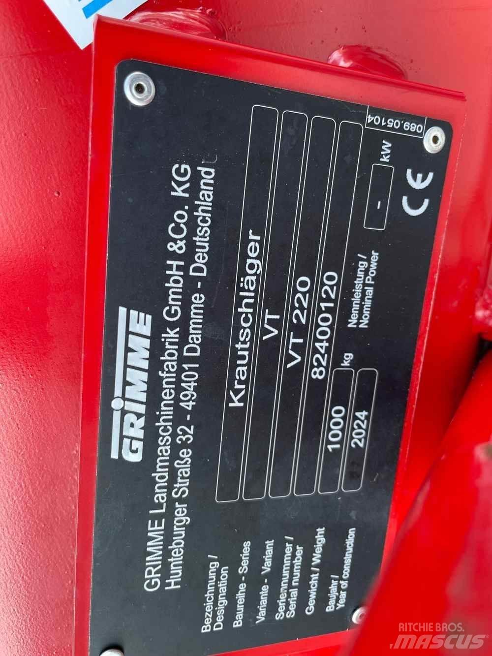 Grimme VT 220F Diger tarim makinalari