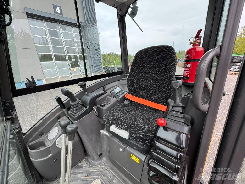 Volvo EC 18 E Mini ekskavatörler, 7 tona dek