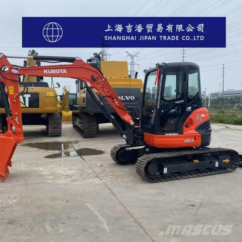 Kubota U 55-4 Mini ekskavatörler, 7 tona dek