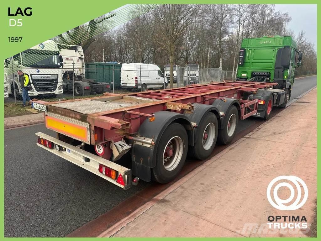 LAG O-3-39L Konteyner yari çekiciler