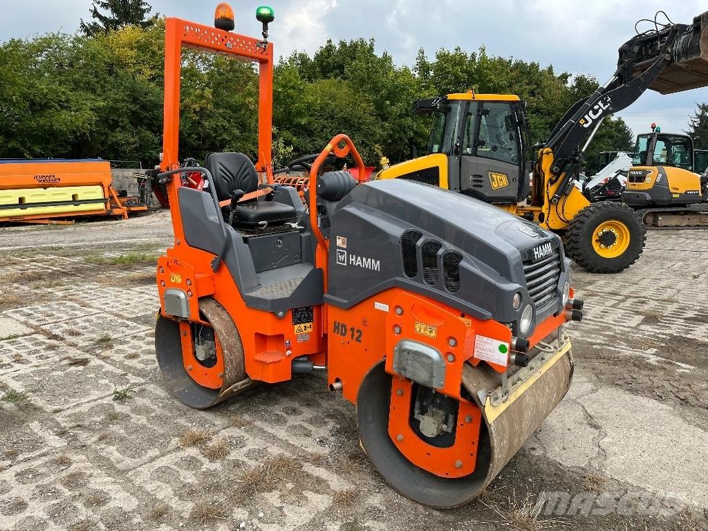 Hamm HD 12 VV Çift tamburlu silindirler