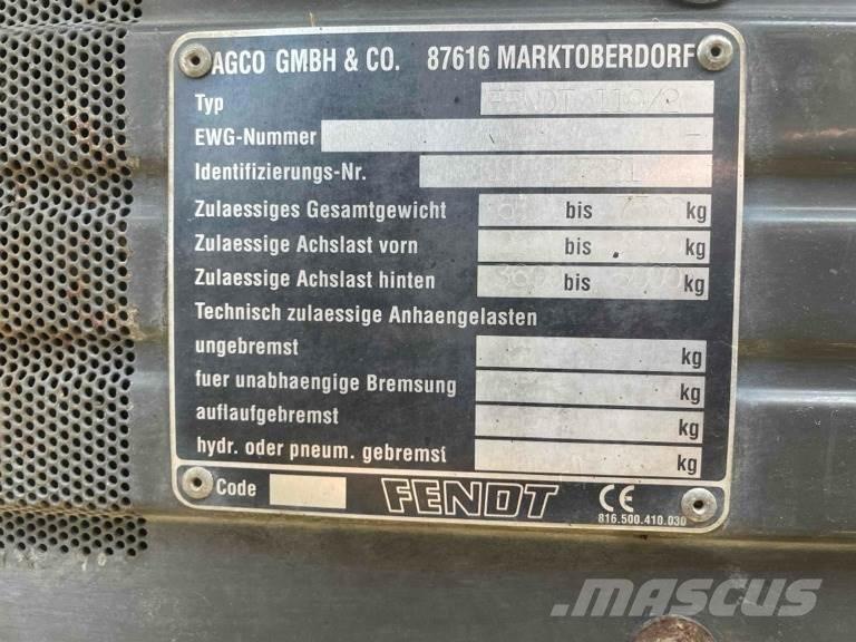 Fendt 309 C Traktörler