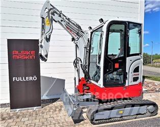 Takeuchi TB325R Mini ekskavatörler, 7 tona dek