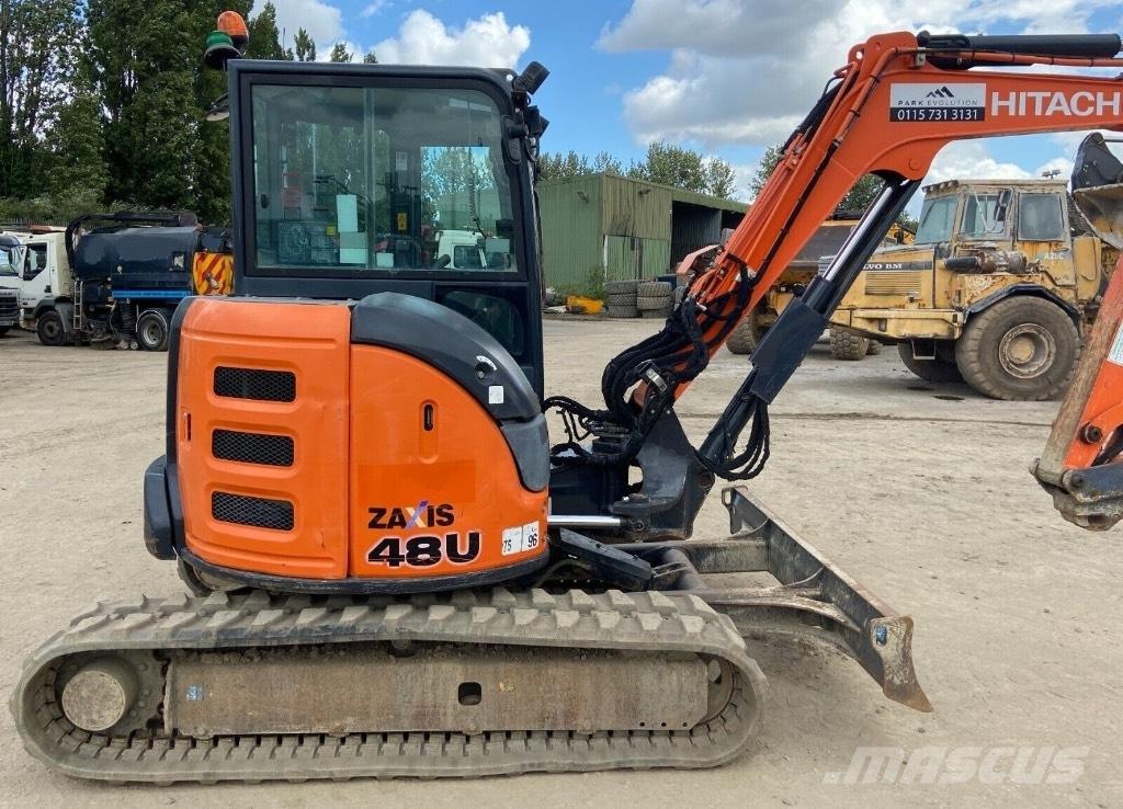 Hitachi ZX 48 U Mini ekskavatörler, 7 tona dek