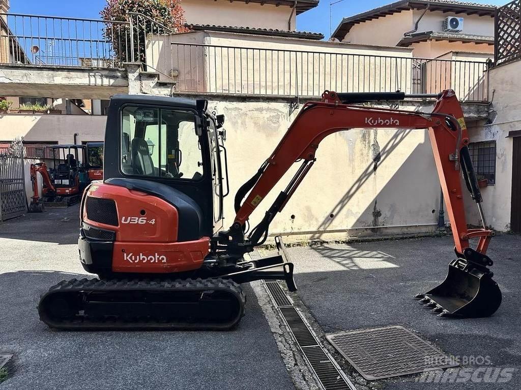 Kubota U36-4 Mini ekskavatörler, 7 tona dek