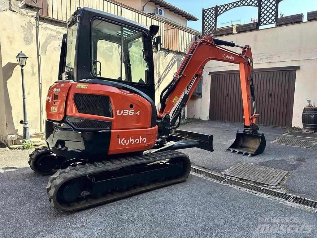 Kubota U36-4 Mini ekskavatörler, 7 tona dek
