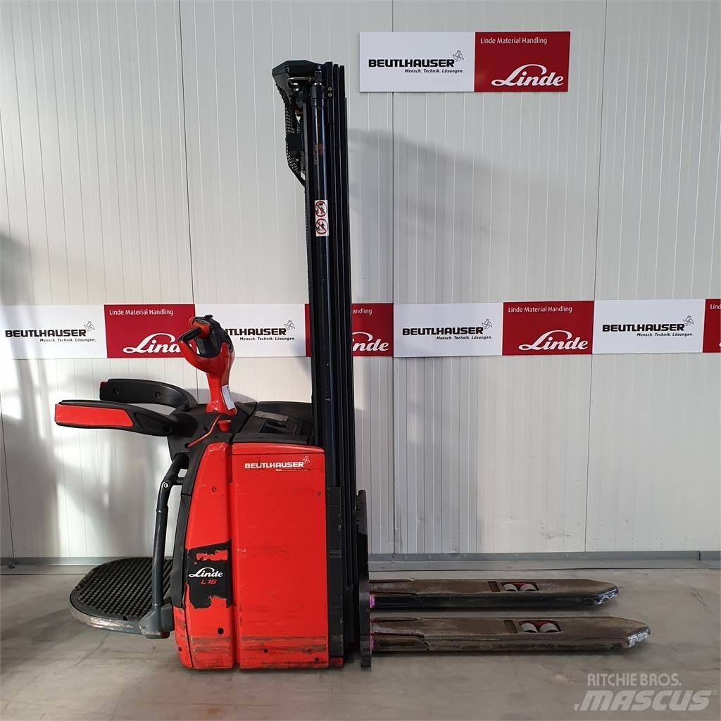 Linde L16AP Yaya kumandali istif makinasi