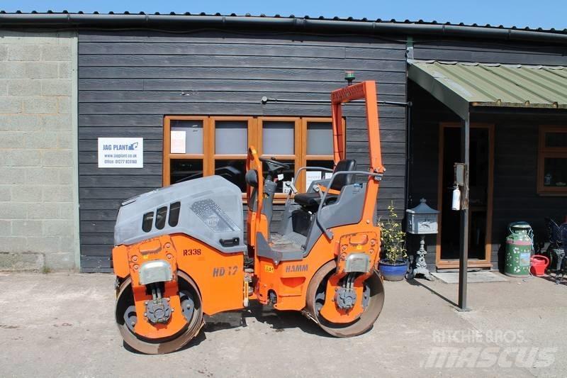 Hamm HD 12 Çift tamburlu silindirler