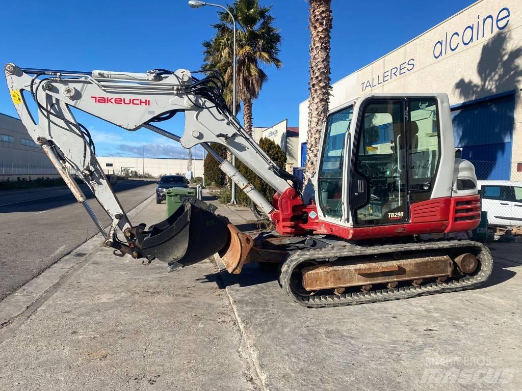 Takeuchi TB 290 Midi ekskavatörler 7 - 12 t