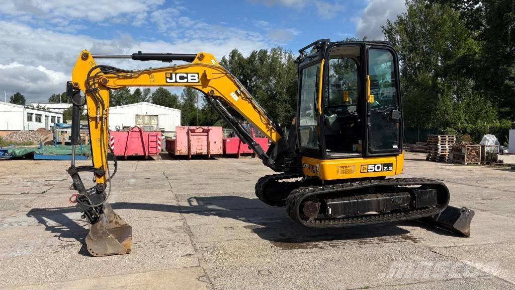 JCB 50 Z Mini ekskavatörler, 7 tona dek