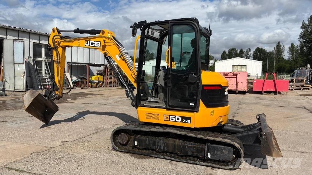 JCB 50 Z Mini ekskavatörler, 7 tona dek